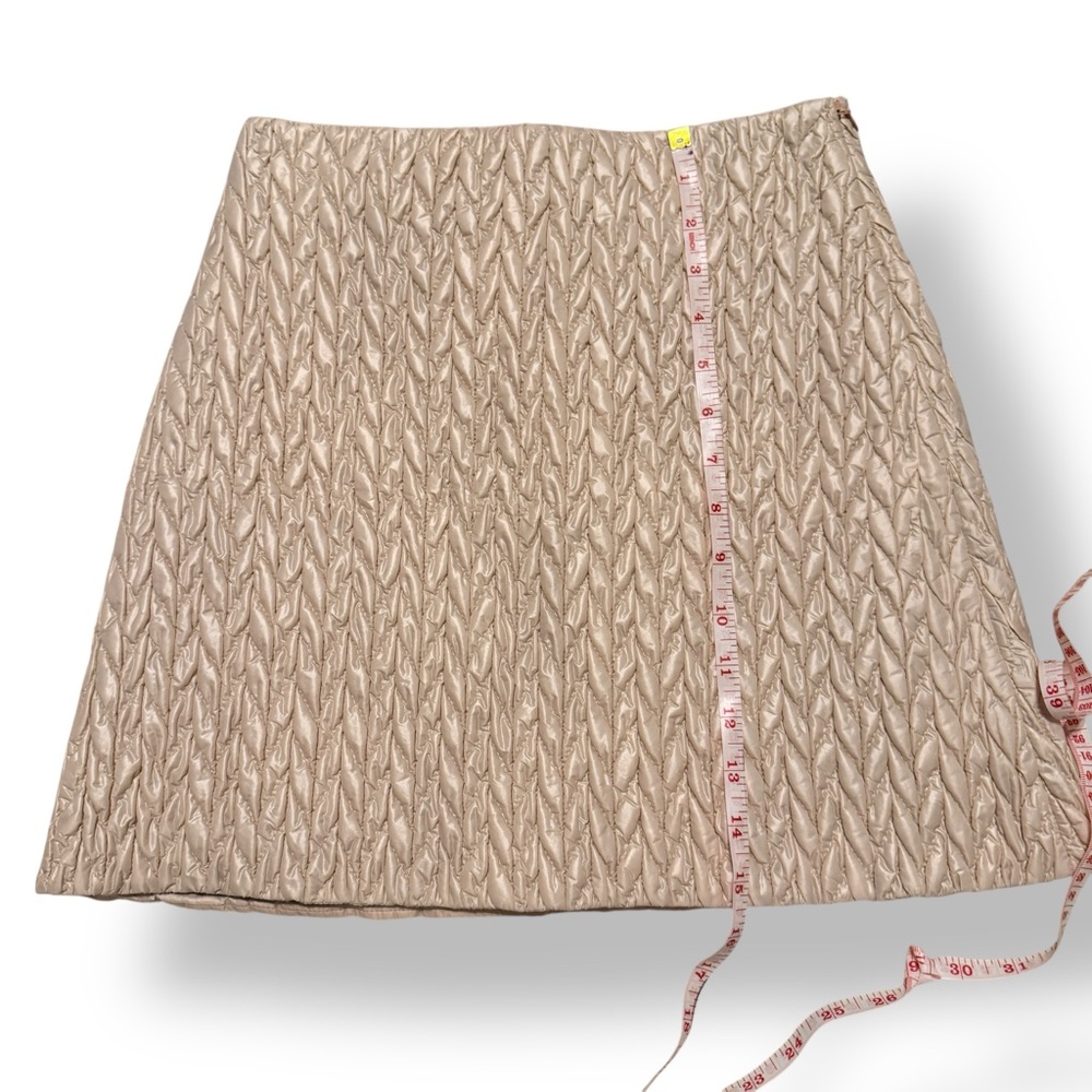 MIU MIU Matelassé Quilted Mini Skirt - Picture 8 of 8